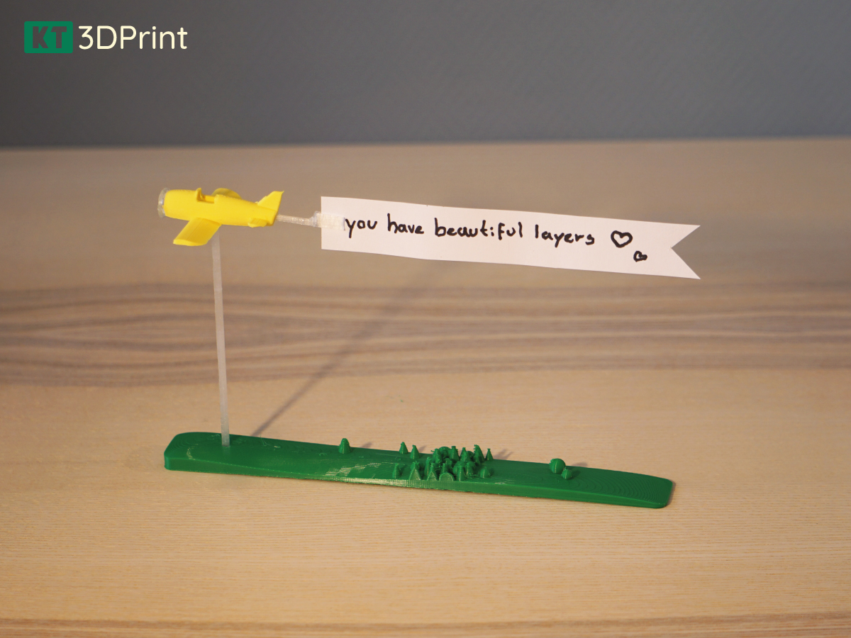 Notification airplane / Business card holder
