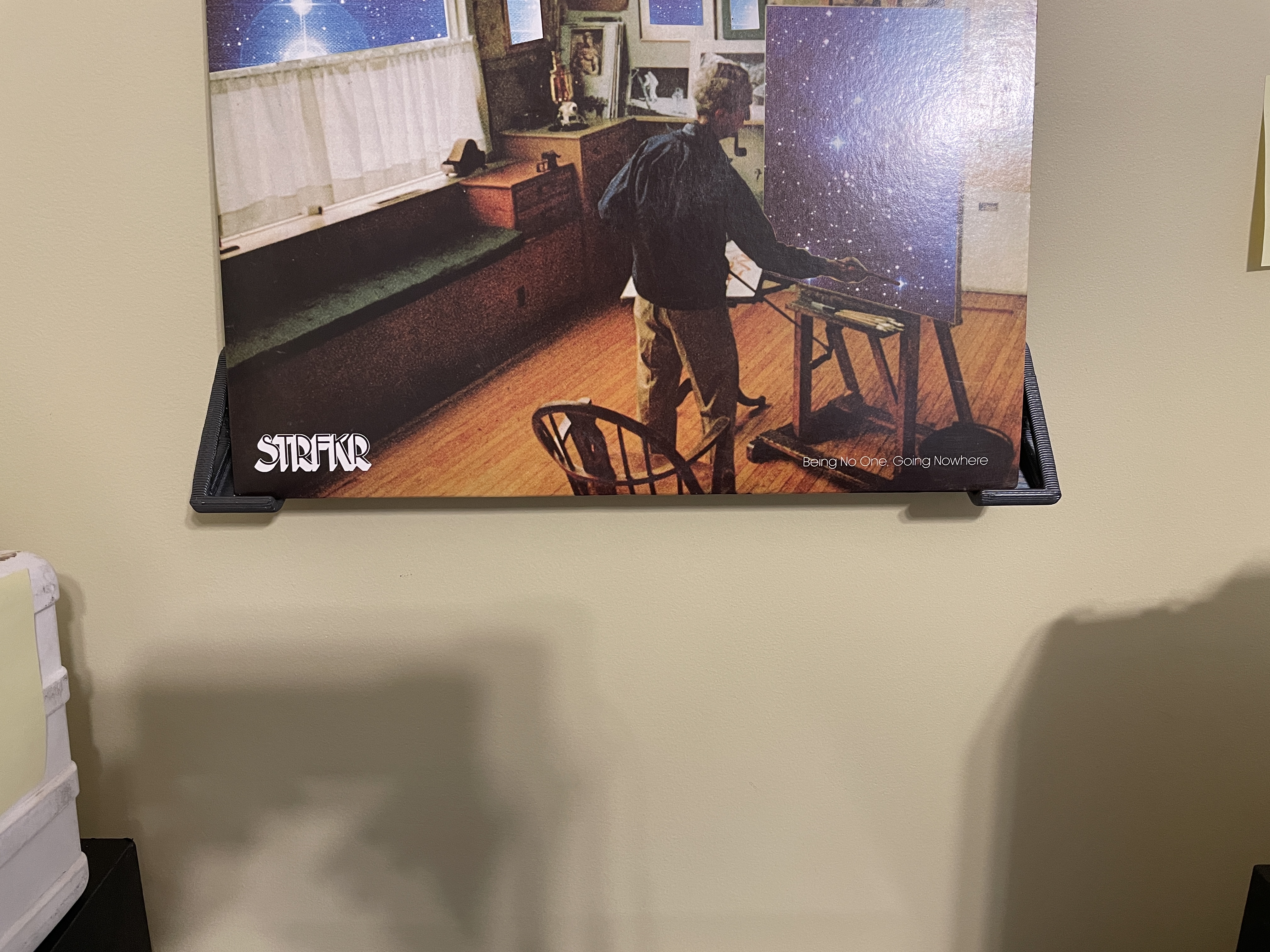 Vinyl Record Wall Display Mounts (adhesive strip version)