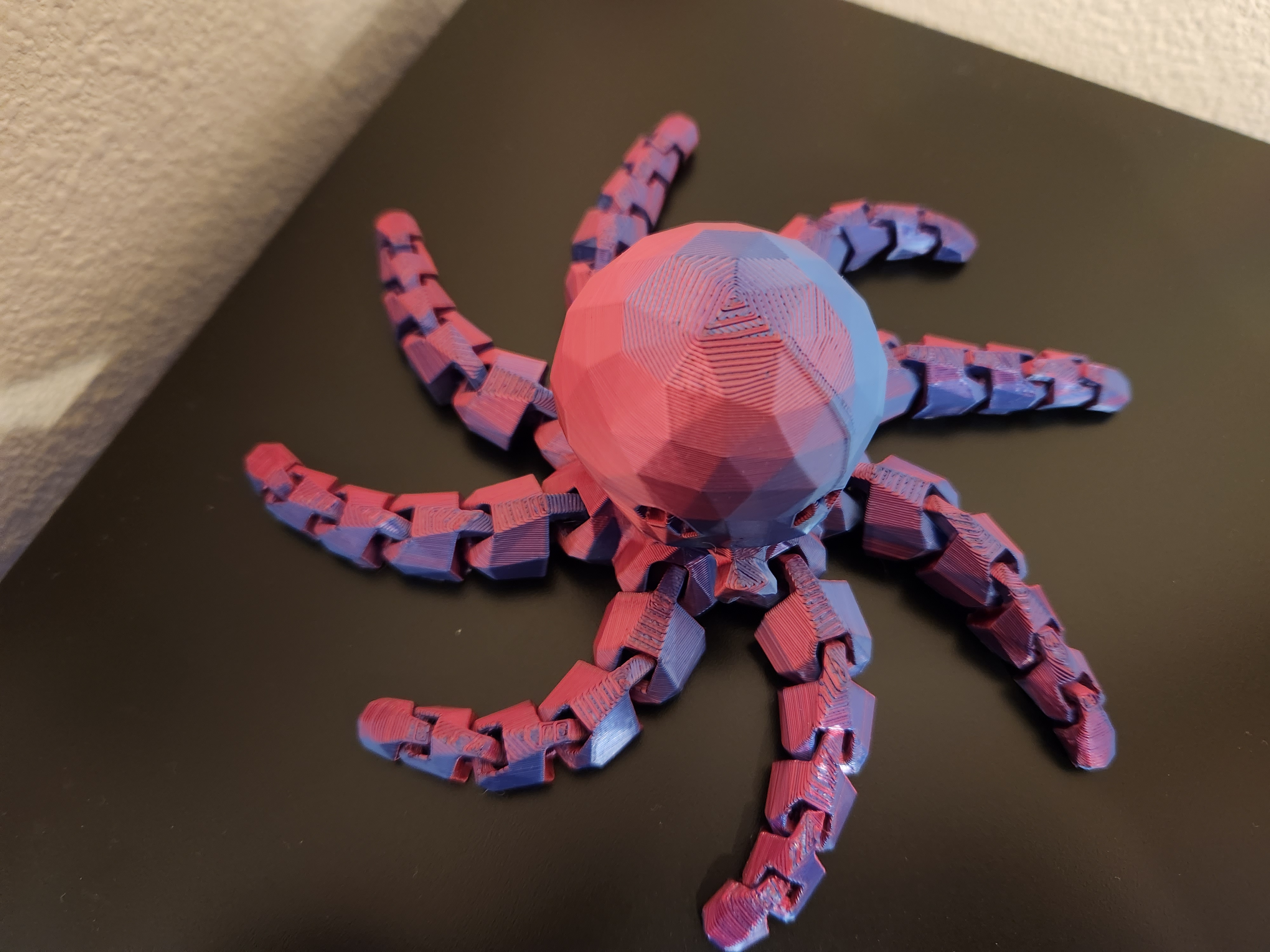 Miniatura 3 do modelo 3D Low Poly Cute Mini Octopus