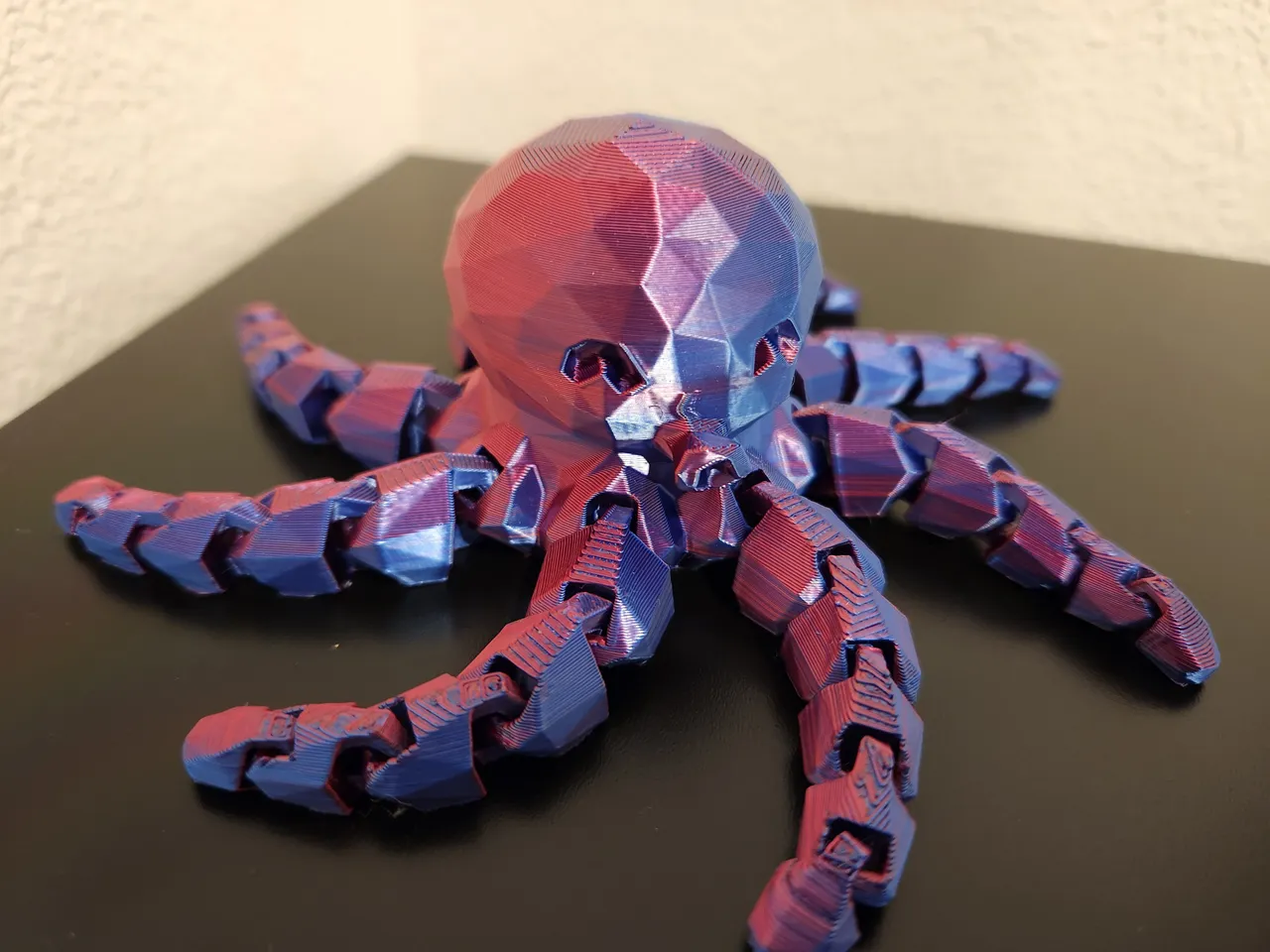 Low Poly Cute Octopus SpaceShipDude | Download free STL model | Printables.com