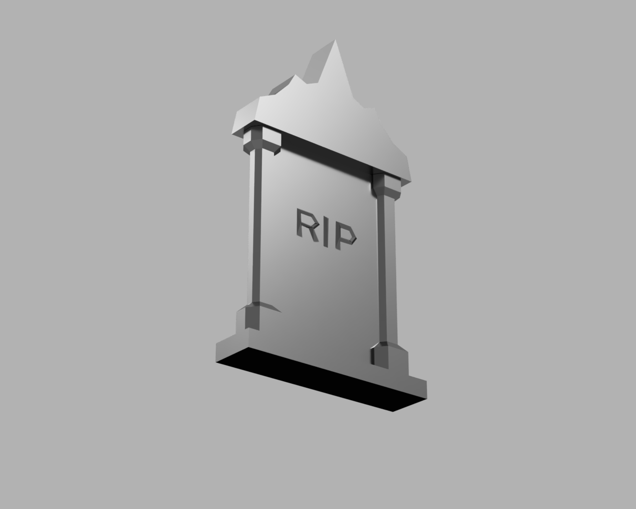Everquest Tombstone Model