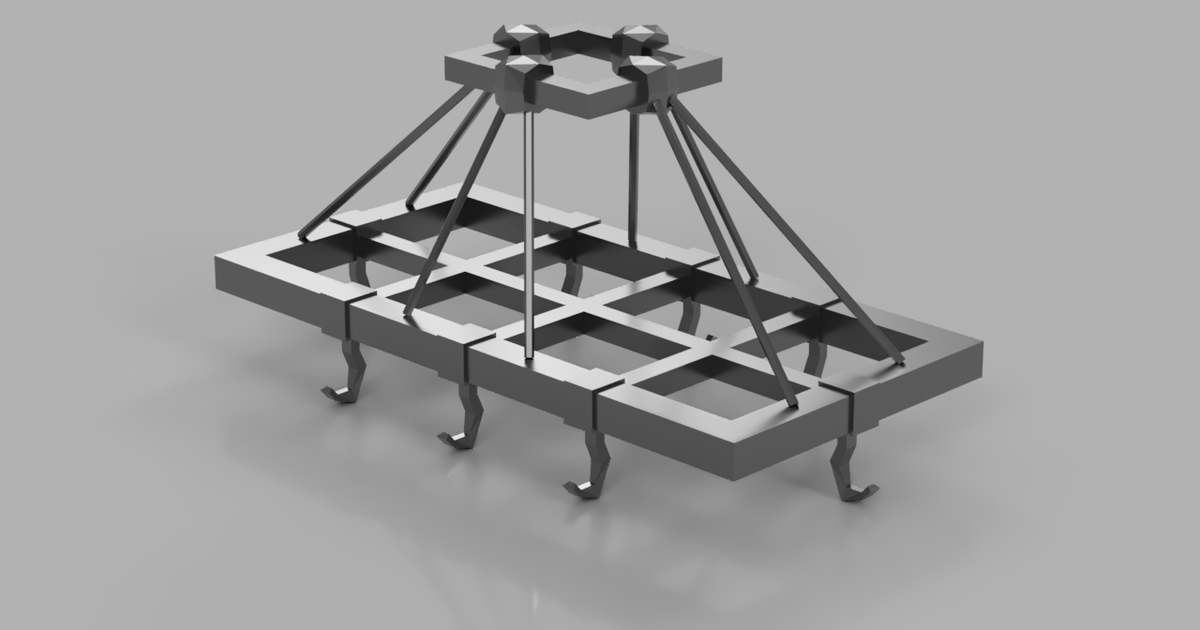 Everquest Suspended Kitchen Storage Model by BenBreaksThings Download