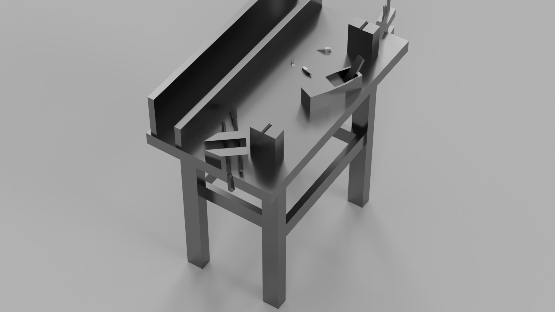 Everquest Woodworking Table Model — miniatura 2