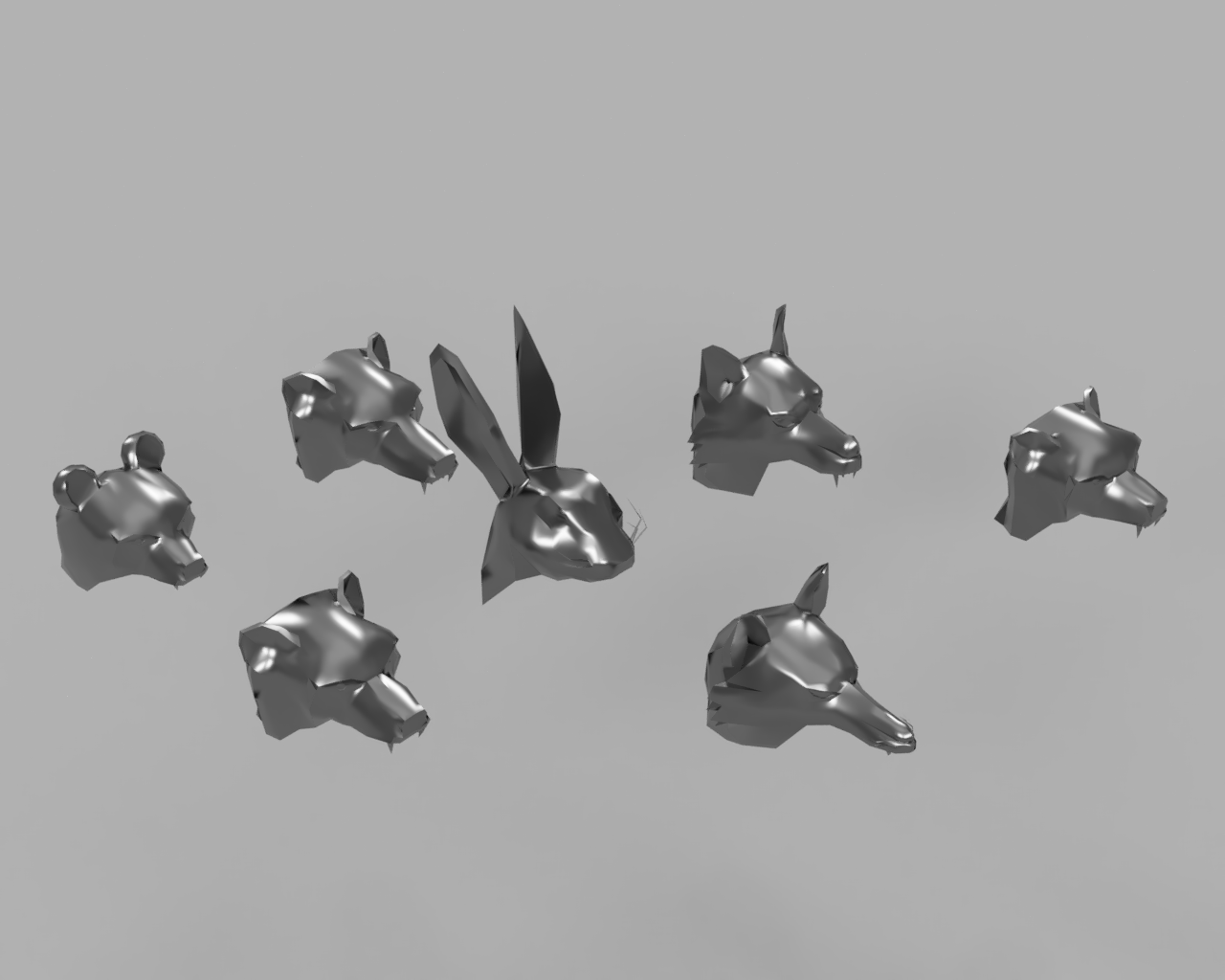 Everquest Animal Helm Models
