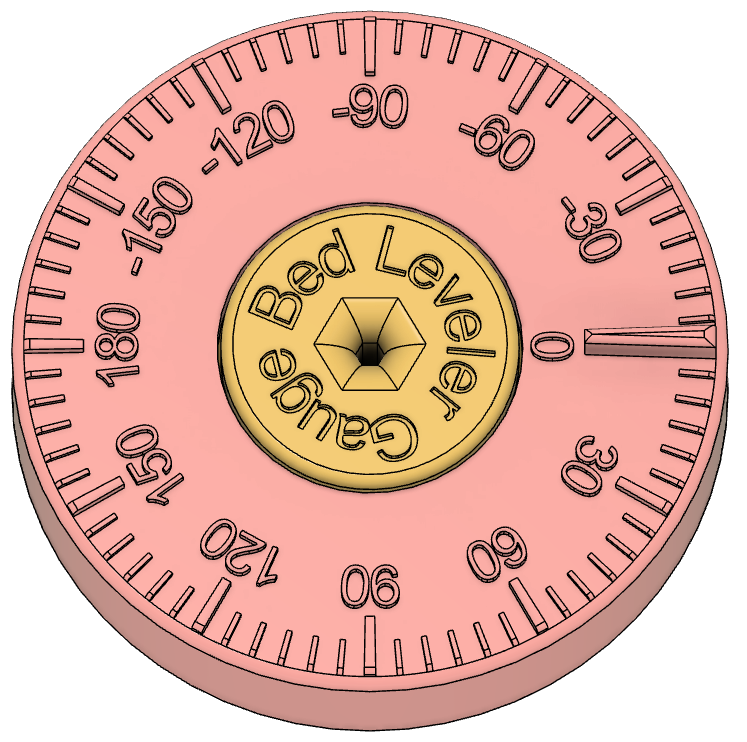 Prusa Bed Leveler Gauge