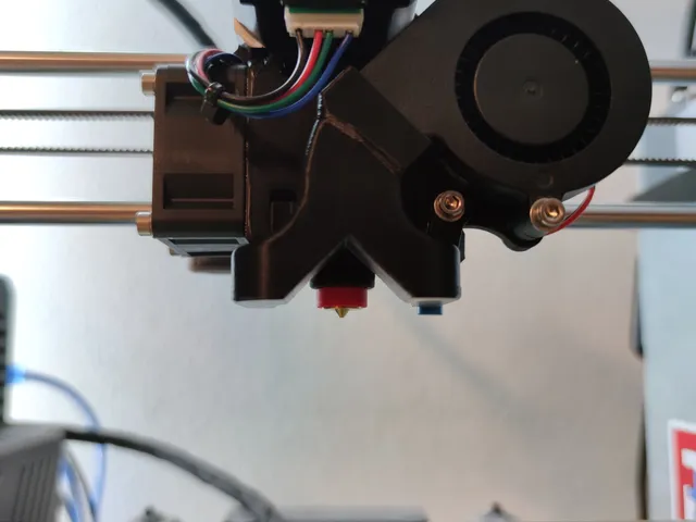 Revo Six mod of Delta-P fan duct V2-R2 for bear extruder