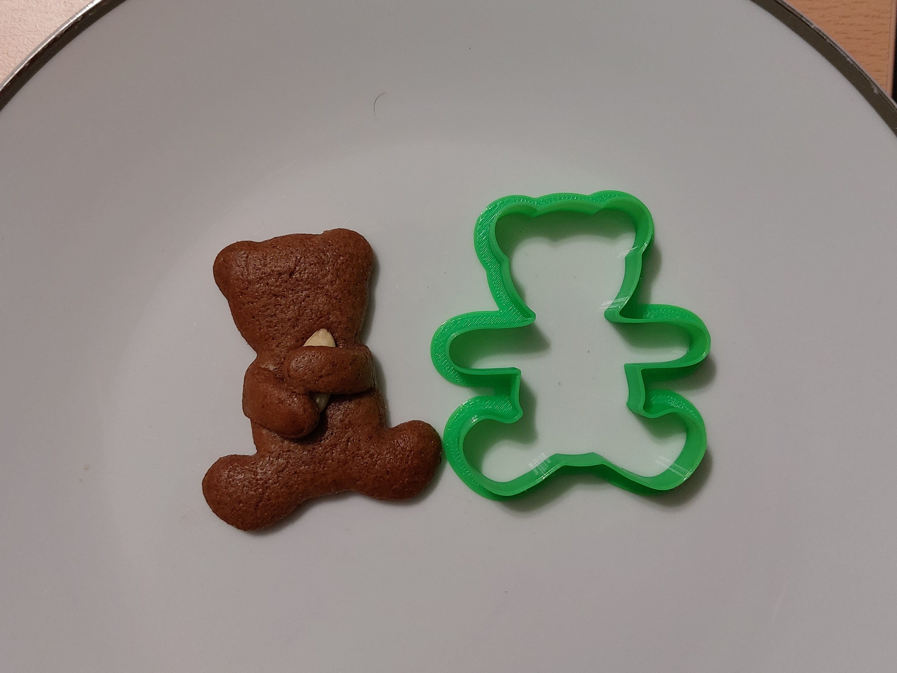 Cute bear cookie cutter
