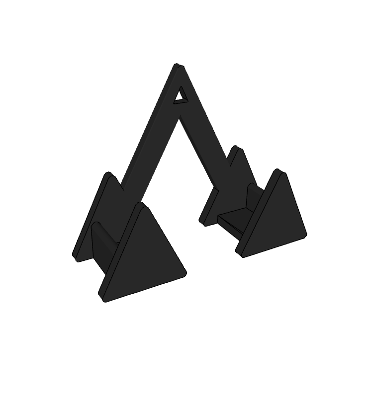 Triangle Business Card Holder V1