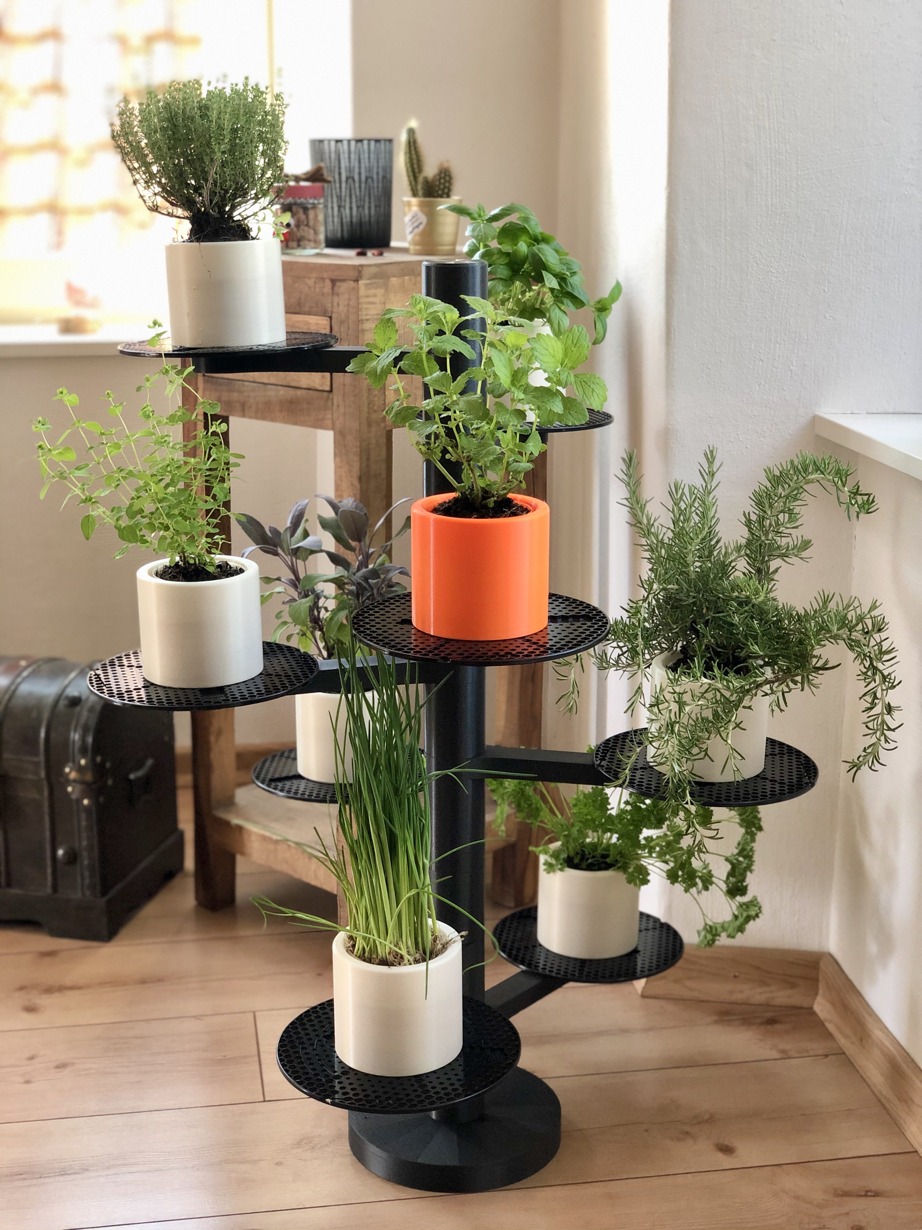 Herb / Flower Planter Stand  |  Kräuter / Blumenständer