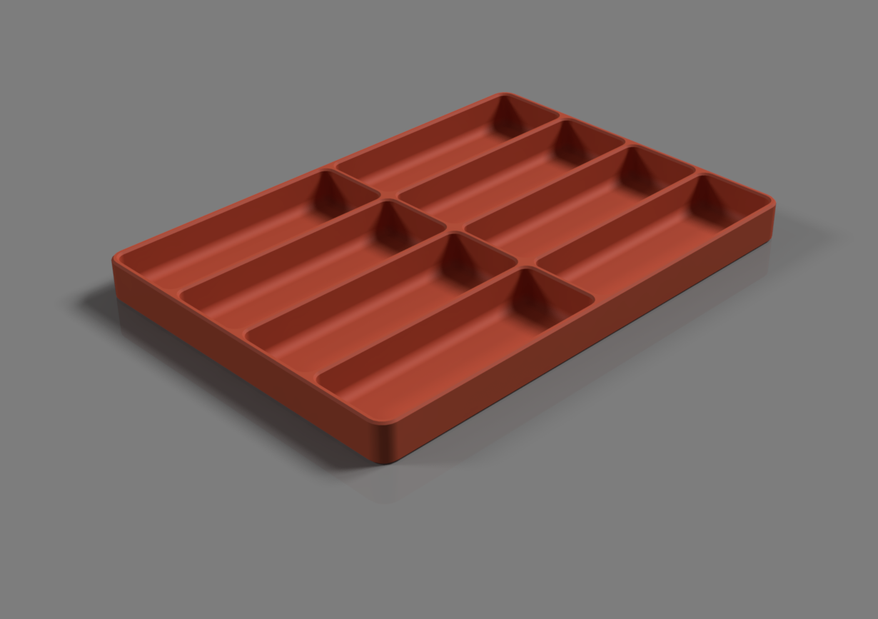 Bin / Basket Divider - Parameterized Fusion 360 by Chris, Download free  STL model