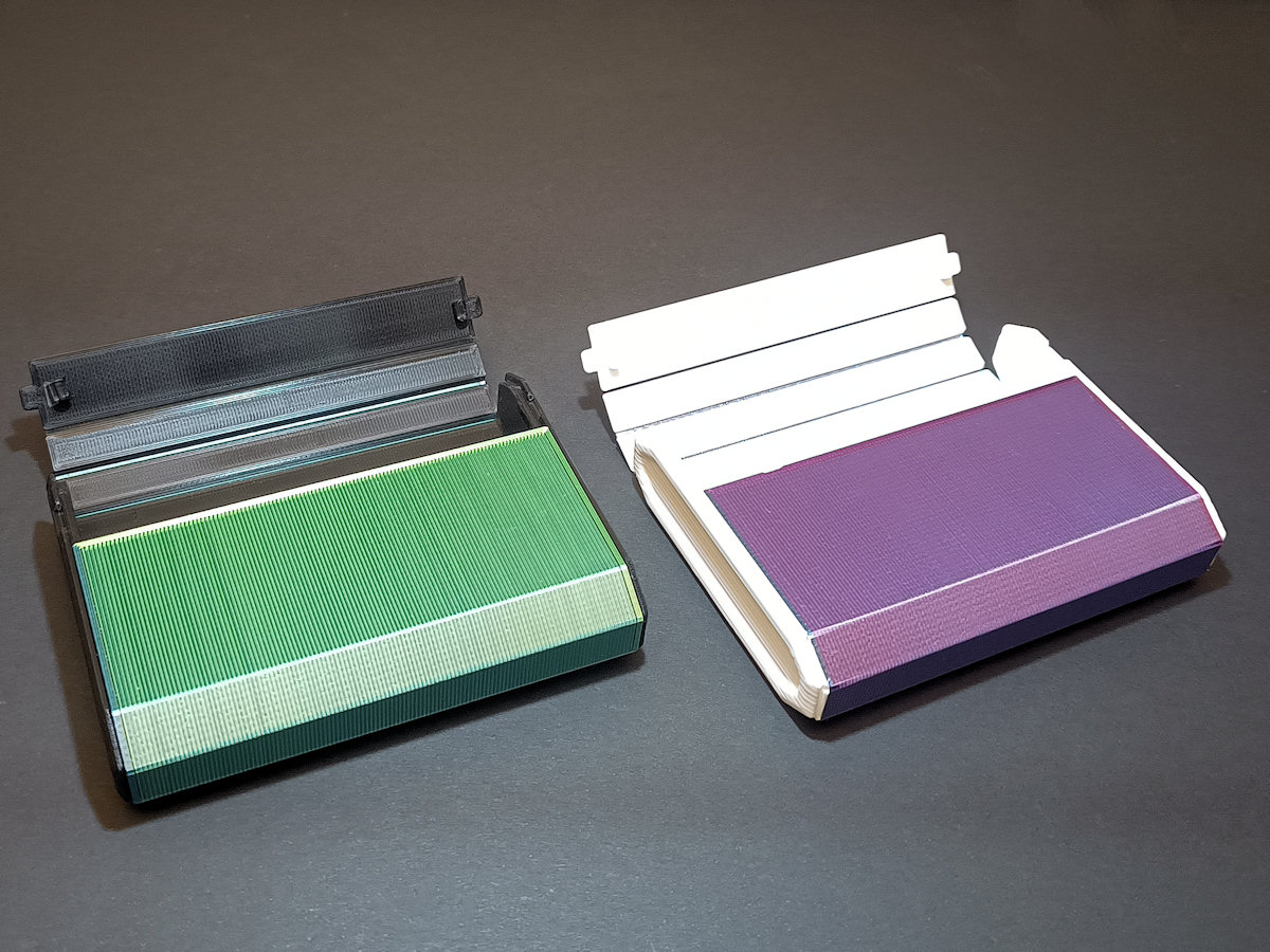 Print in place wallet / card holder