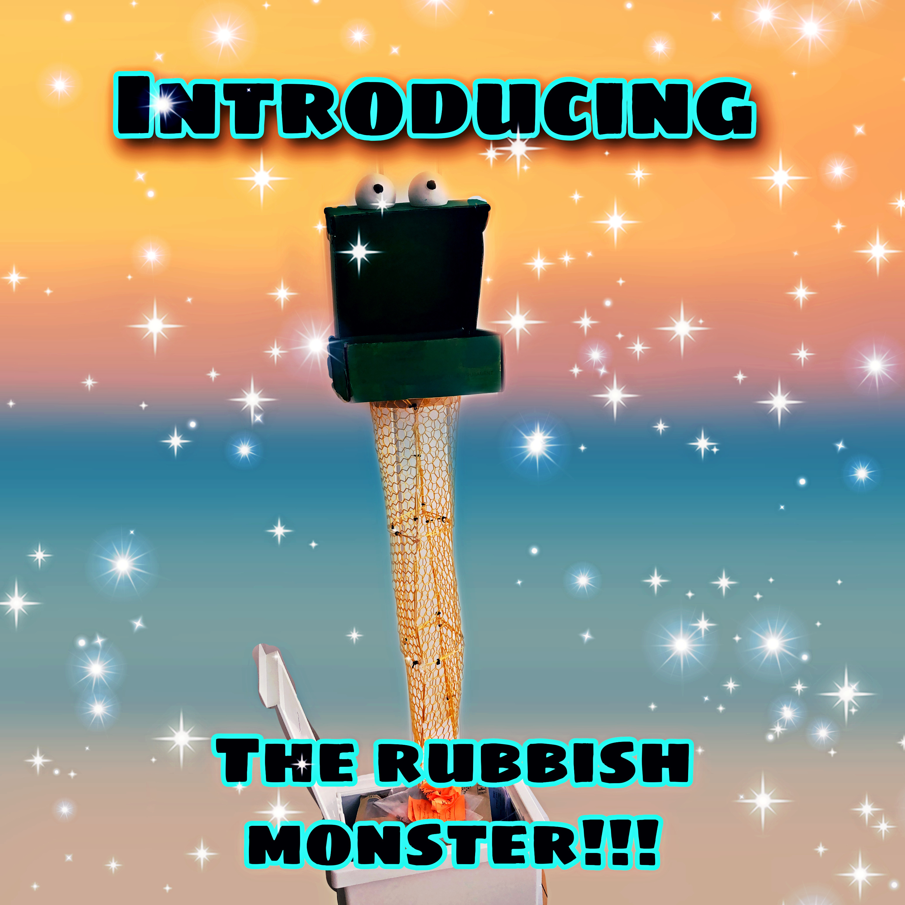 Rubbish Eating Monster!!! For Prusament upcycling competition