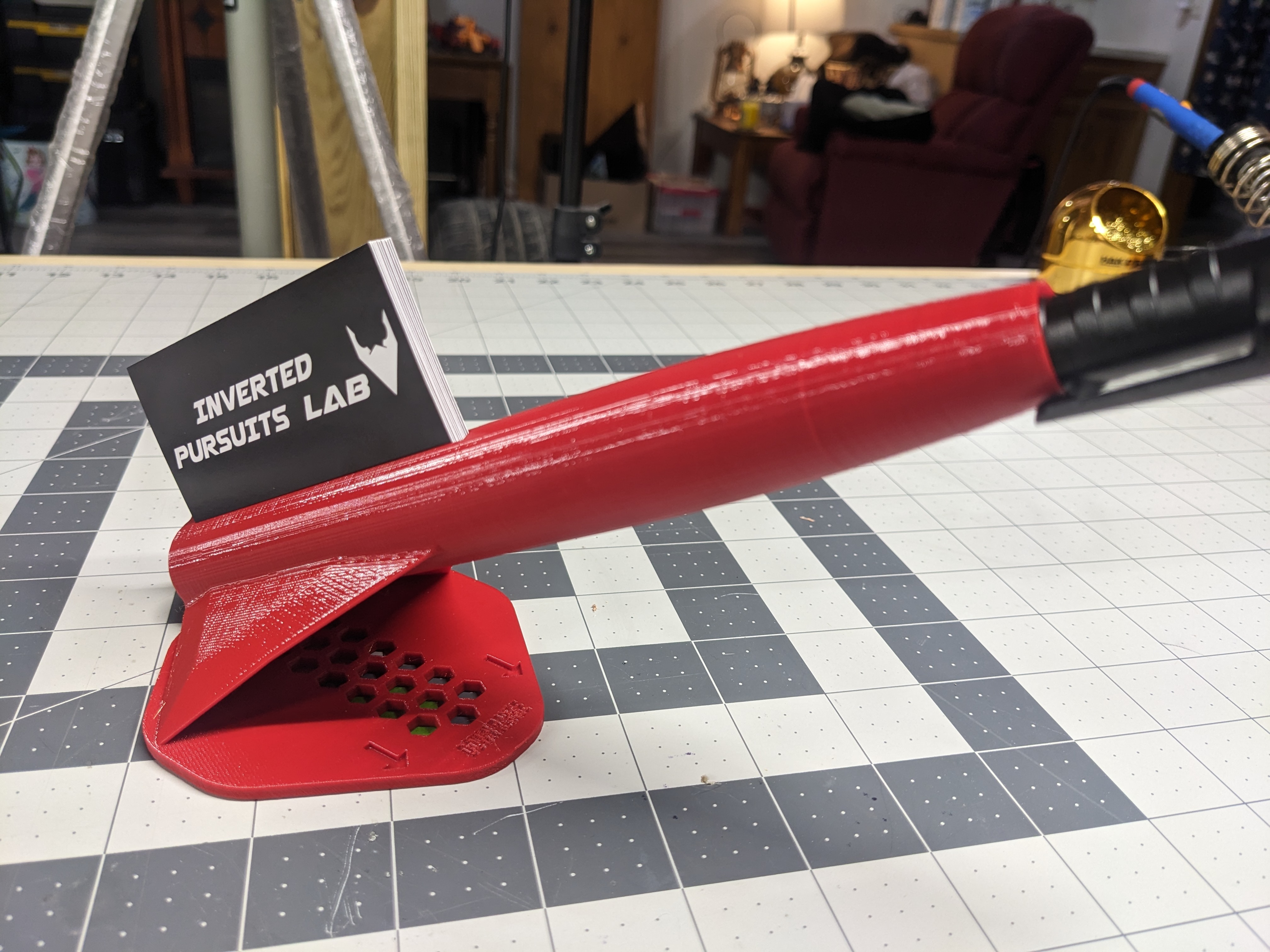 Rocket Buisness Card Holder 2.0