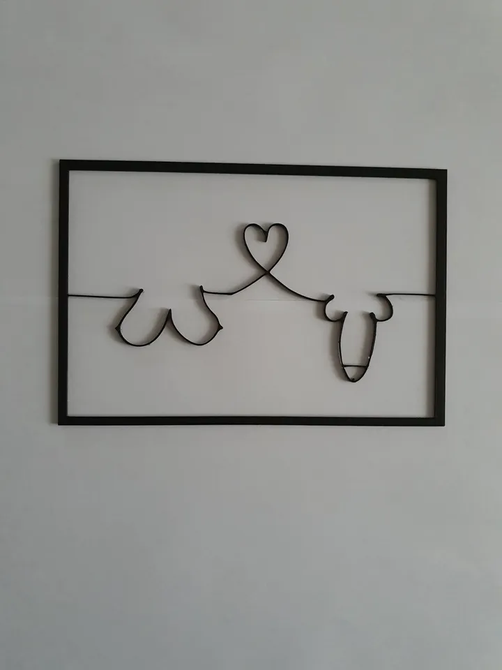 Boobs and Dick Wall Art by Martin