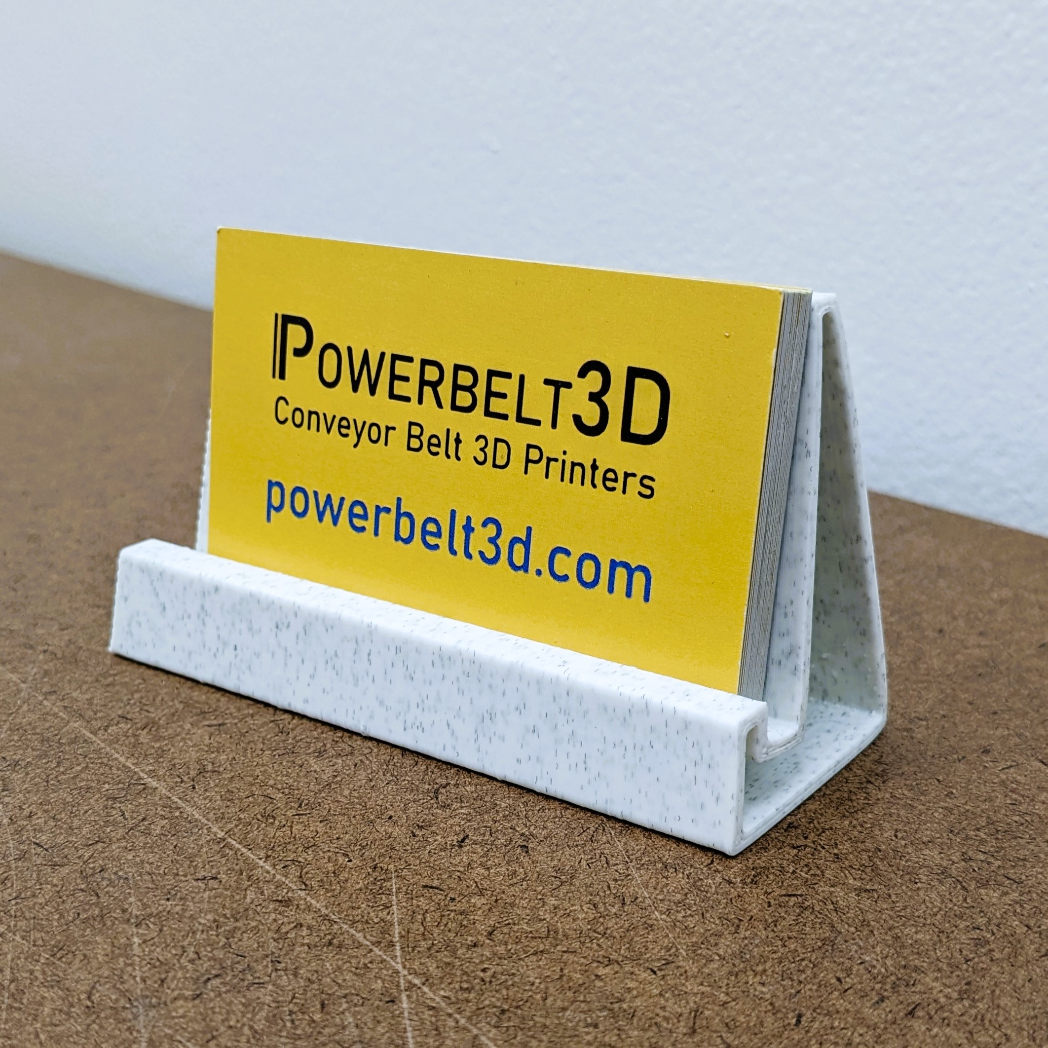 Simple Outline Business Card Holder