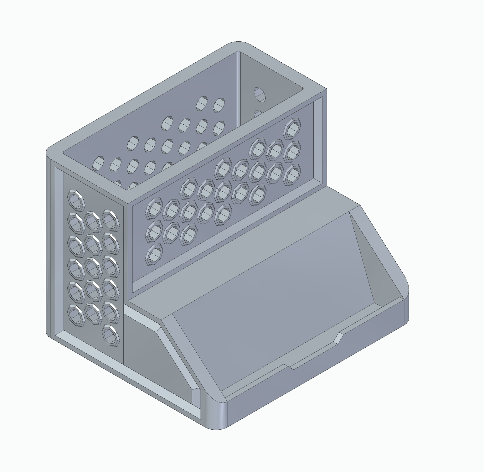 Card and pen holder