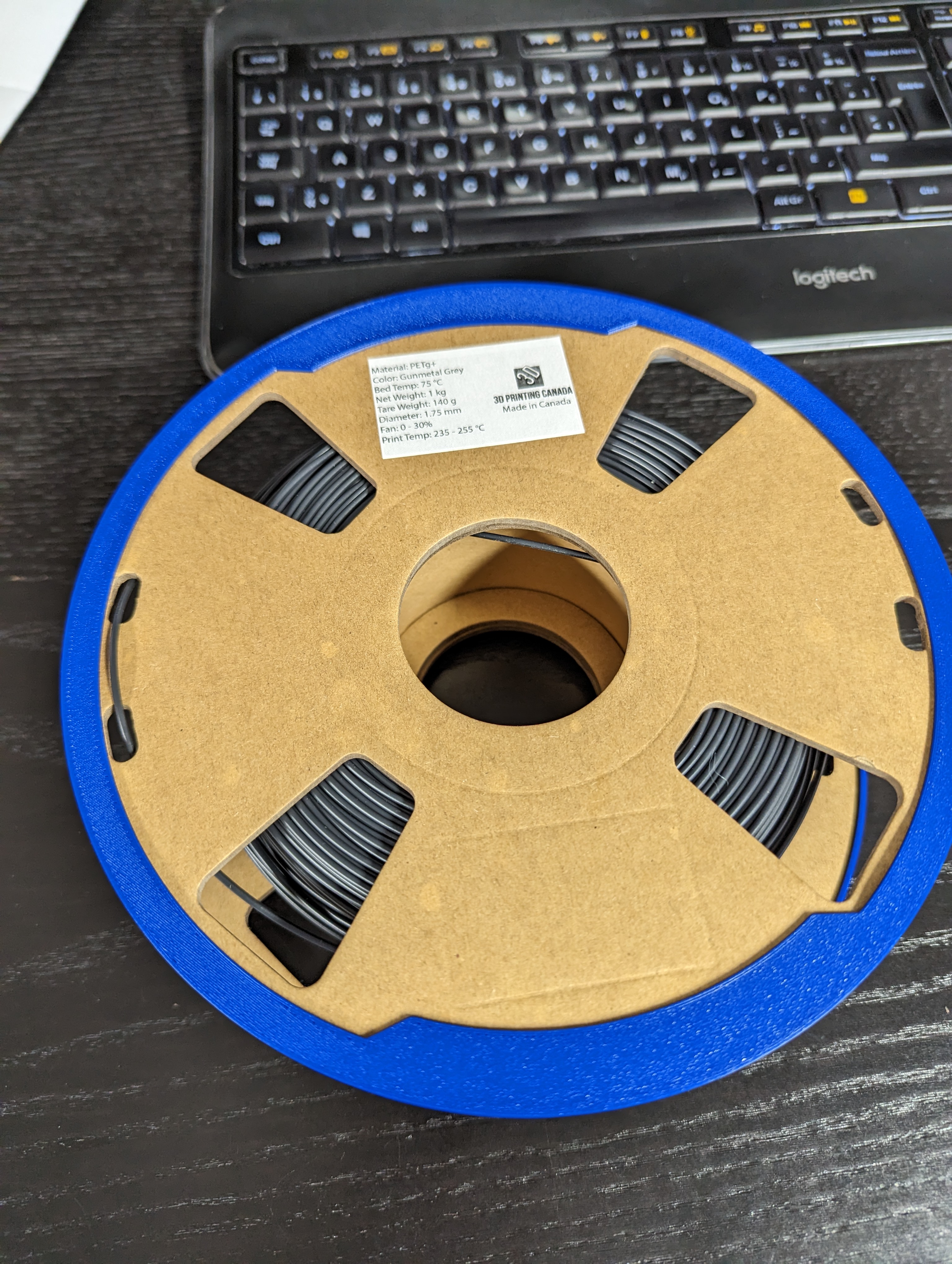 Cardboard Spool Ring for Bambu Lab AMS (3D Printing Canada)