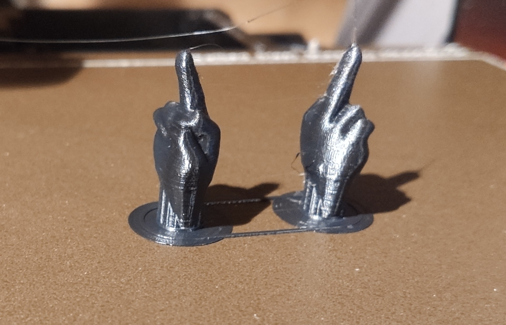 Bicycle Valve Cap with Rude Finger