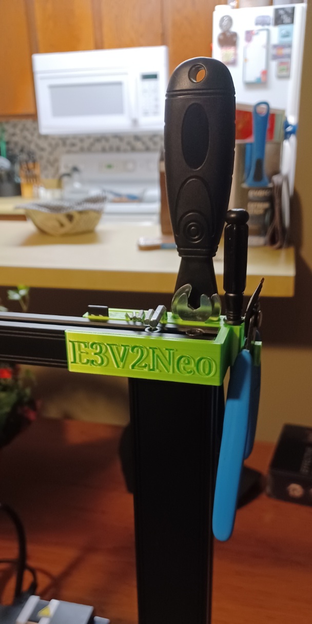 Tool Holder for Ender 3 V2 Neo by Dud3man | Download free STL model ...