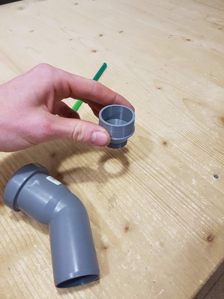 40mm PVC Pipe to Gardena Tap Connector 26,5 mm (G 3/4