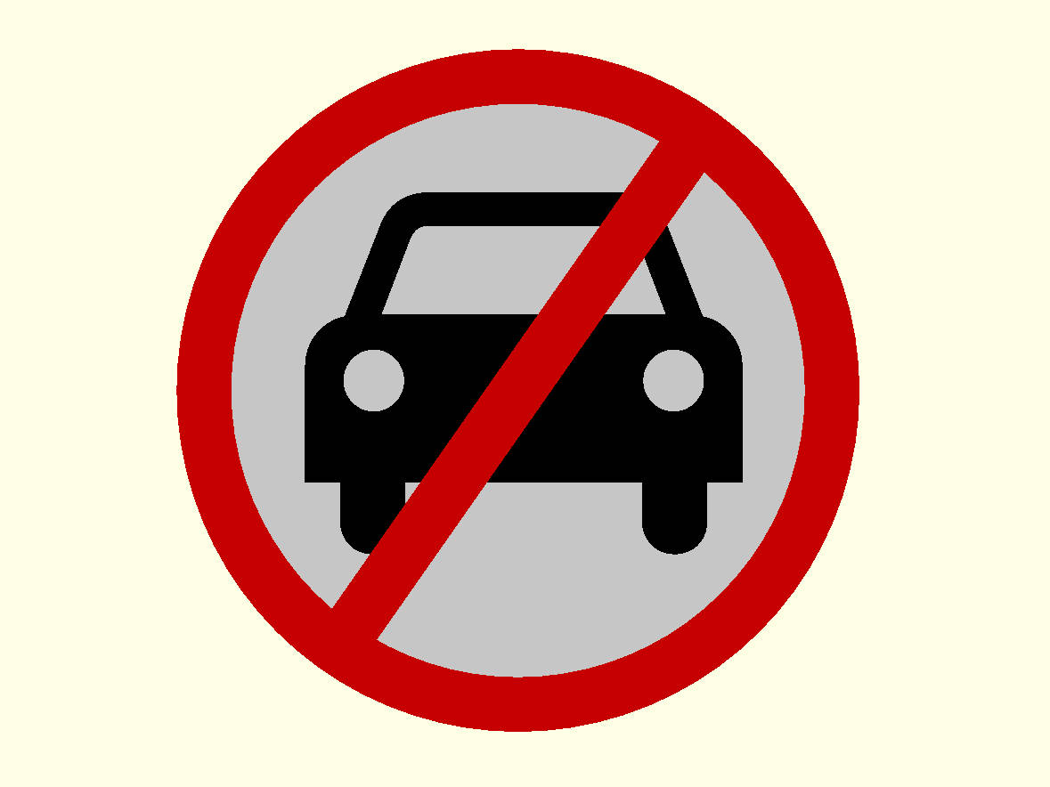 Miniatura 19 do modelo 3D Customizable Warning Sign (OpenSCAD)