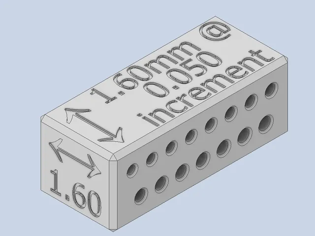 Filament Hinge Hole Size Test