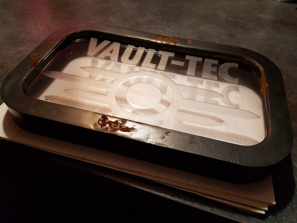 Fallout Vault Tec Logo Frame