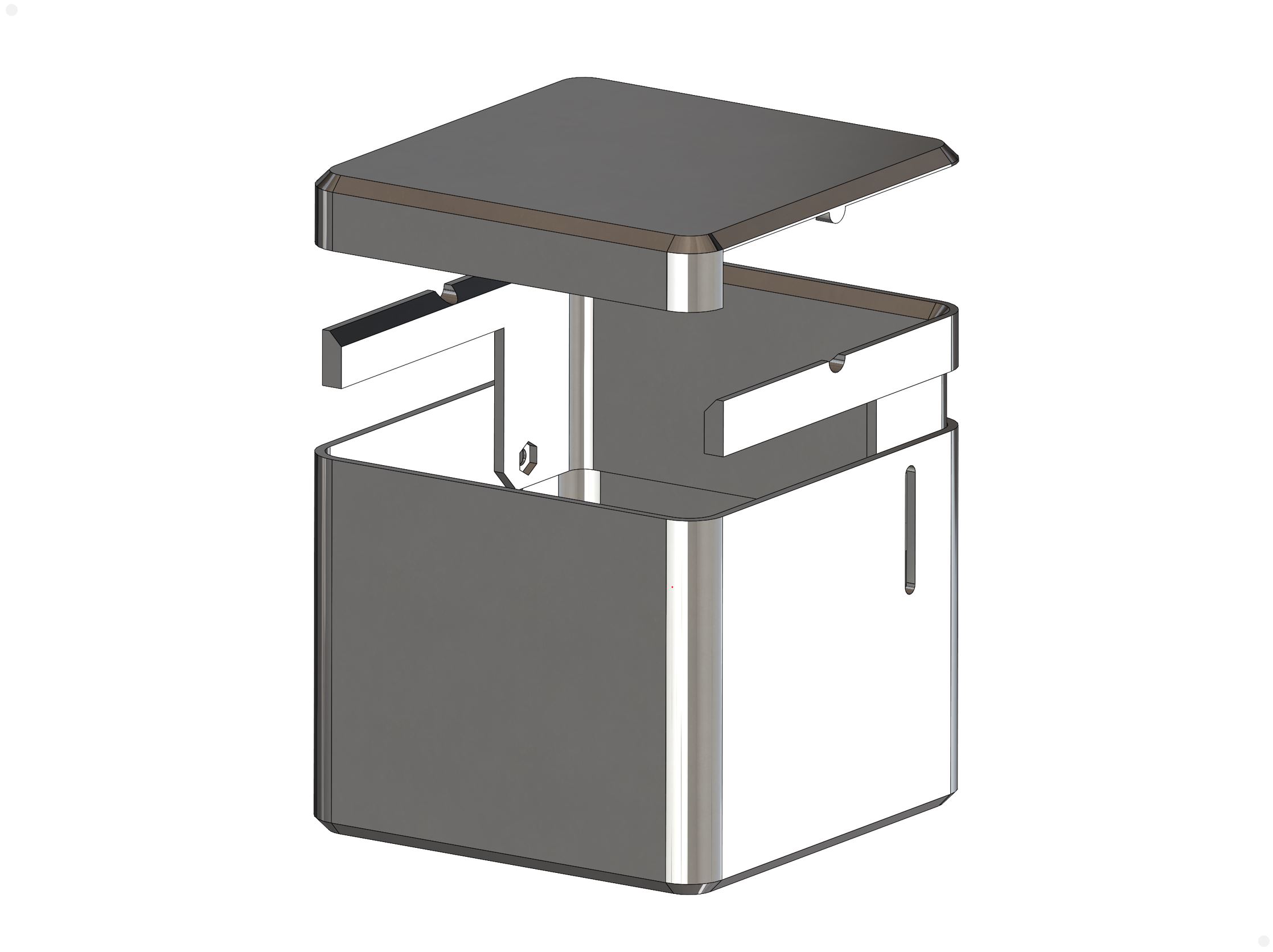 3D Desk Trash