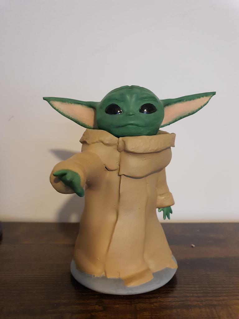 Grogu / Baby Yoda by XoJJB Download free STL model