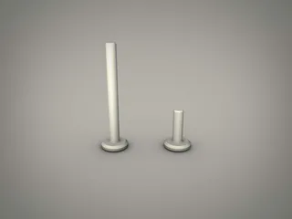 IKEA Bekant under-side locking pins by Joza | Download free STL