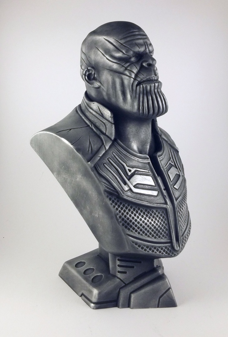Miniatura 7 do modelo 3D Infinity War Thanos bust (STL)