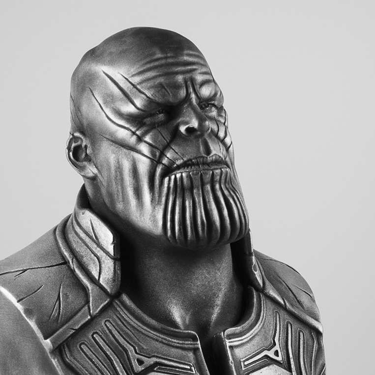 Miniatura 11 do modelo 3D Infinity War Thanos bust (STL)