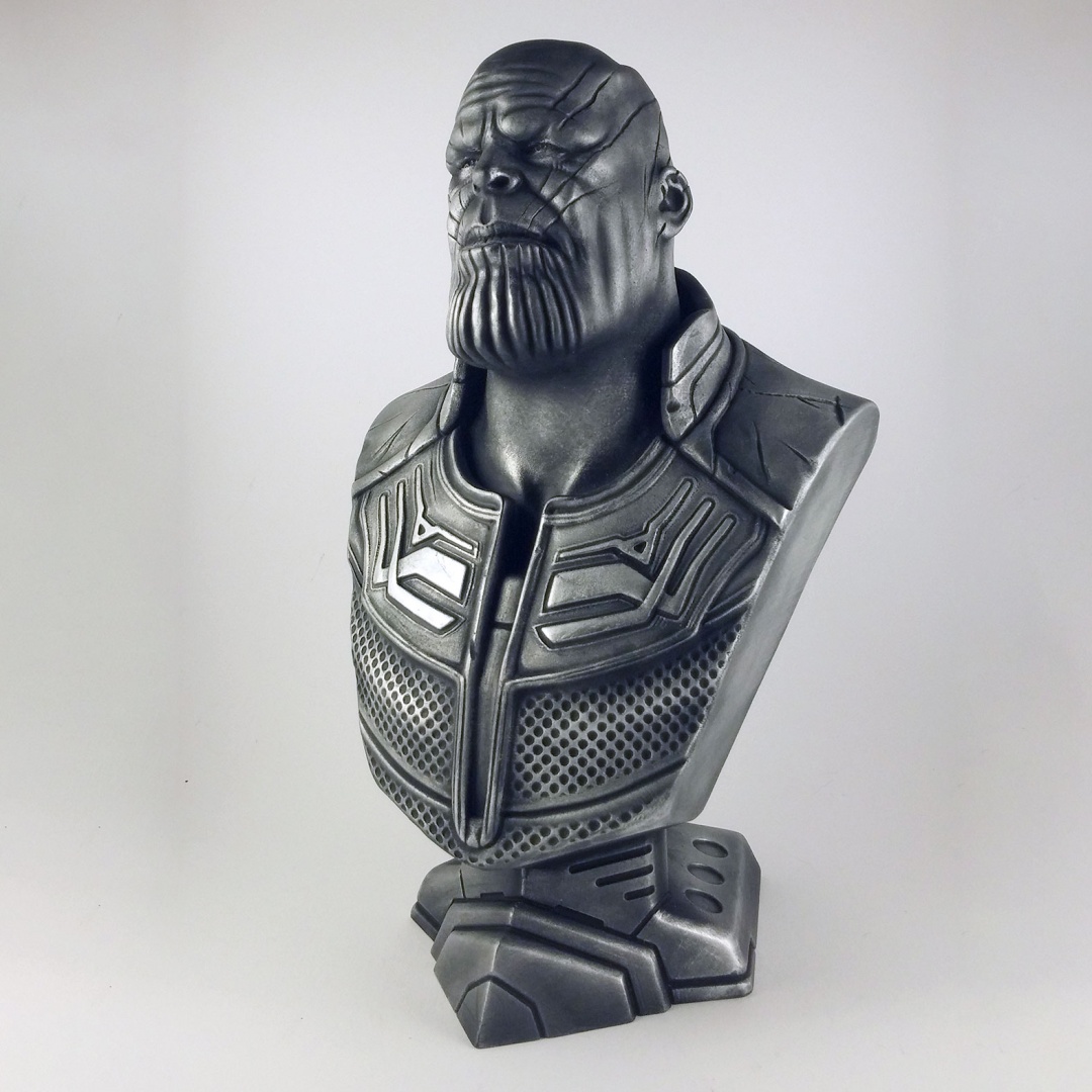 Miniatura 3 do modelo 3D Infinity War Thanos bust (STL)
