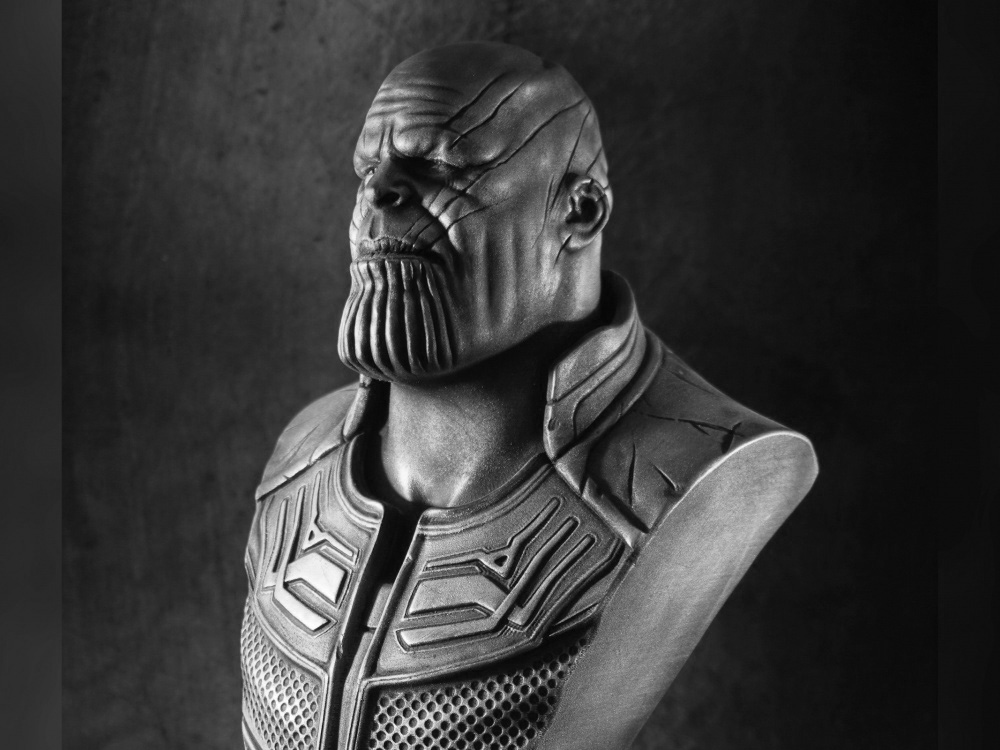 Infinity War Thanos bust (STL)