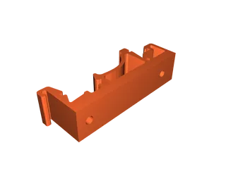 Shelly EM 35mm DIN rail mount by Christopher Ravizza, Download free STL  model