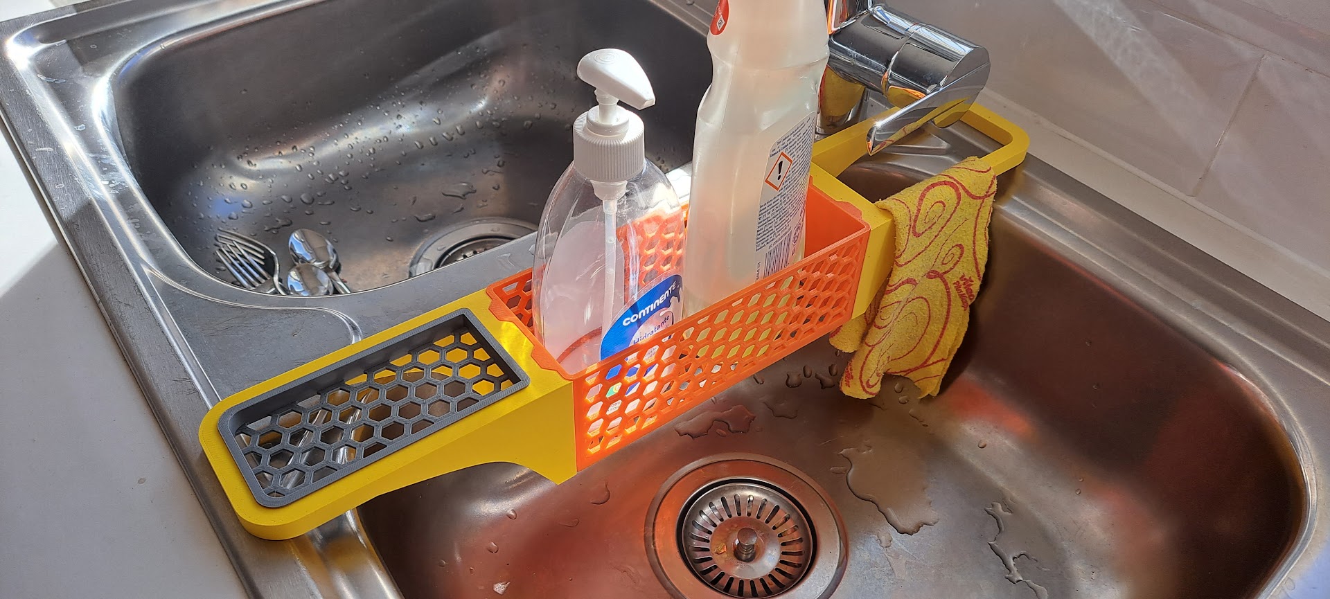 Kitchen Sink Organizer 3D model thumbnail