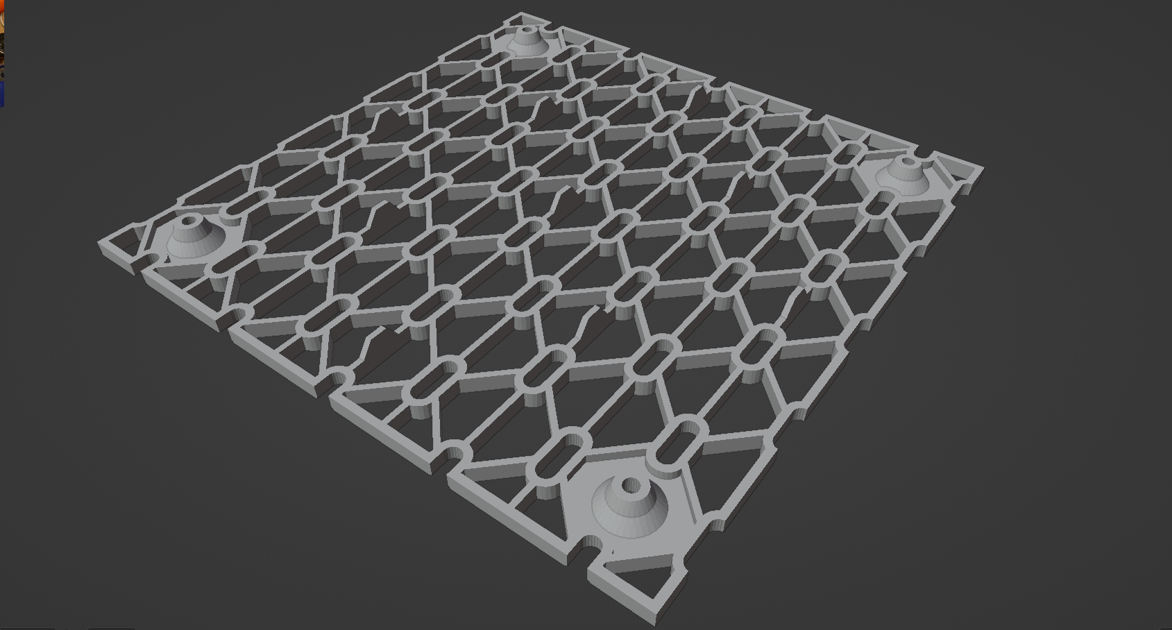 Slightly Reinforced Light Skadis Board