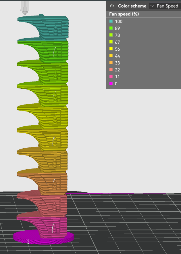 Scan Tower Calibrate a Filament's Fan & Temperature Settings (Bambu