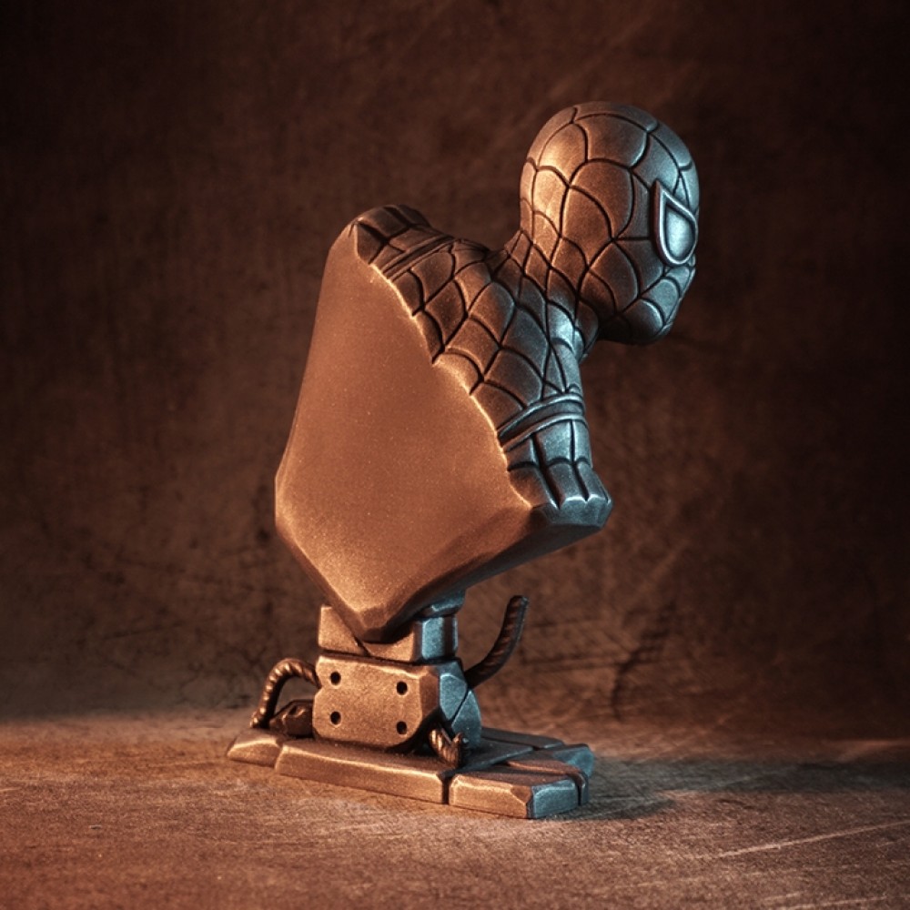 Miniatura 6 do modelo 3D Spider-Man Bust (STL)