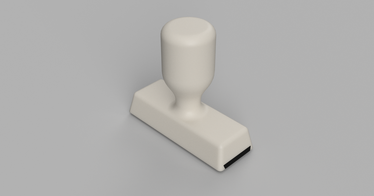 OBJ file Wall Stamp Holder - No supports - Ready to be printed 🏢・3D  printable design to download・Cults