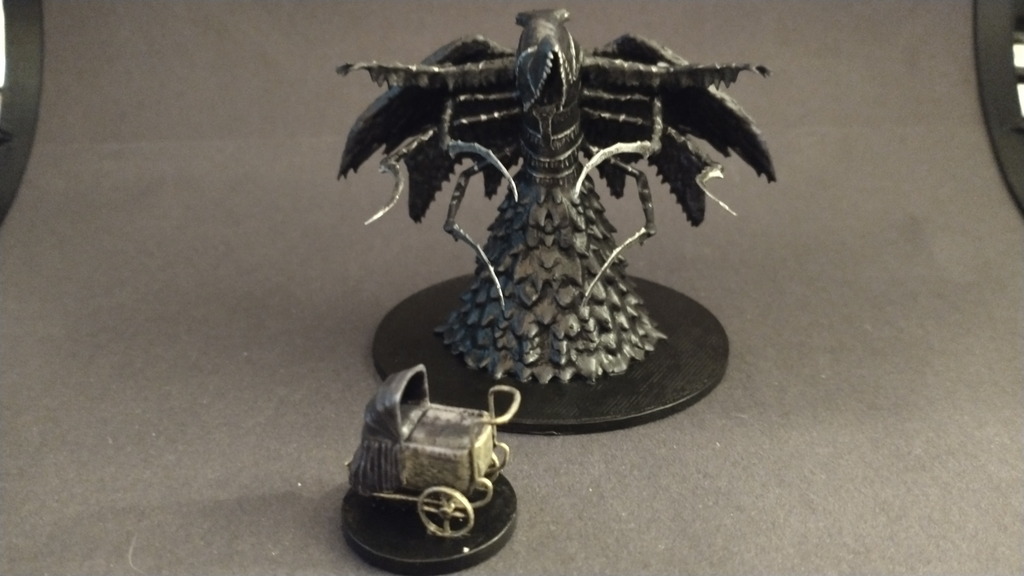 Mergo's Wet Nurse Miniature (Bloodborne Fan Art)