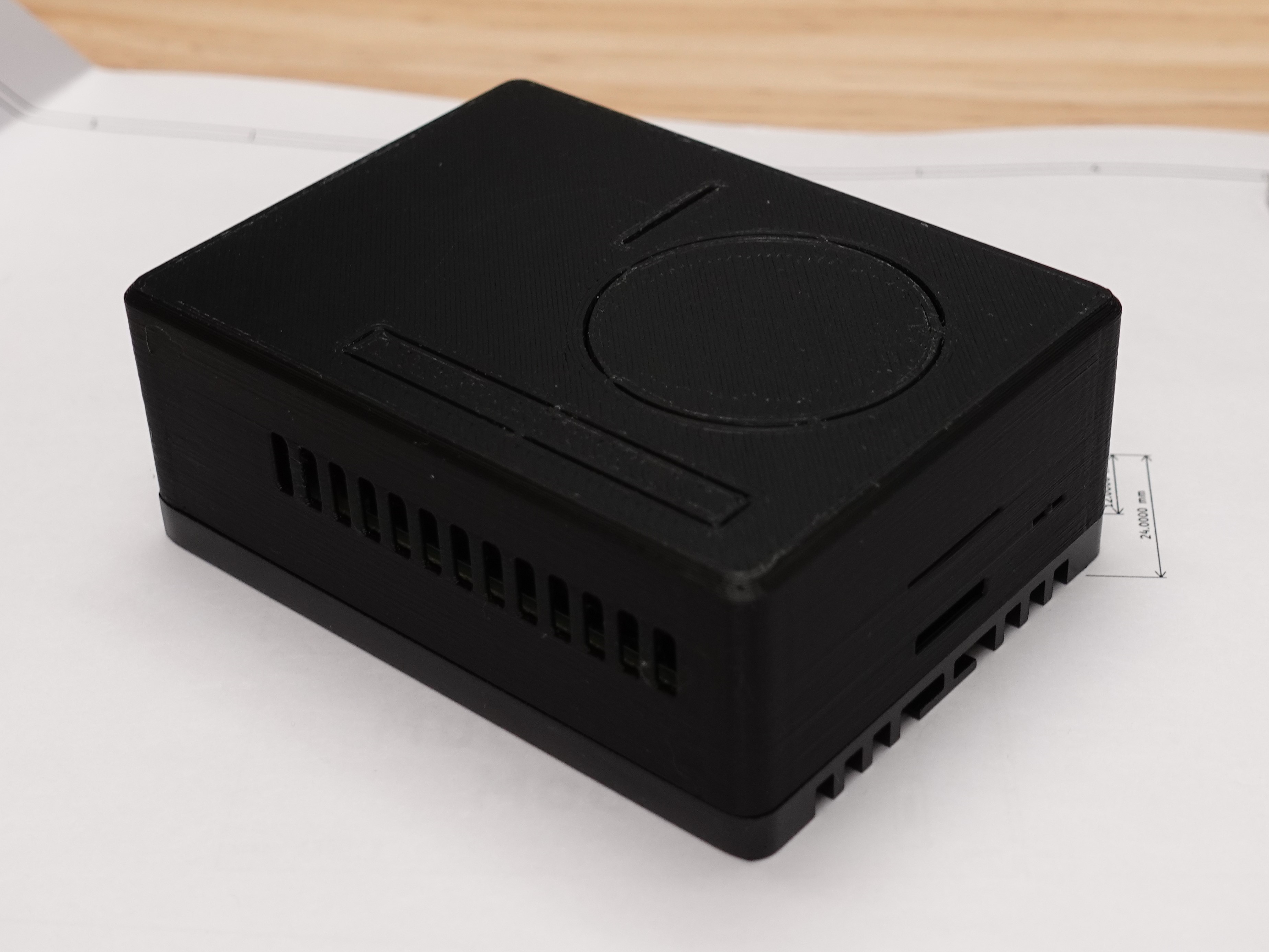 Case Compatible with Raspberry Pi 4 B with RAK Wireless Heatsink by