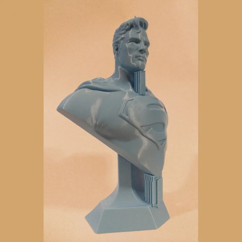 Man of Steel Bust (STL) by Eastman | Download free STL model