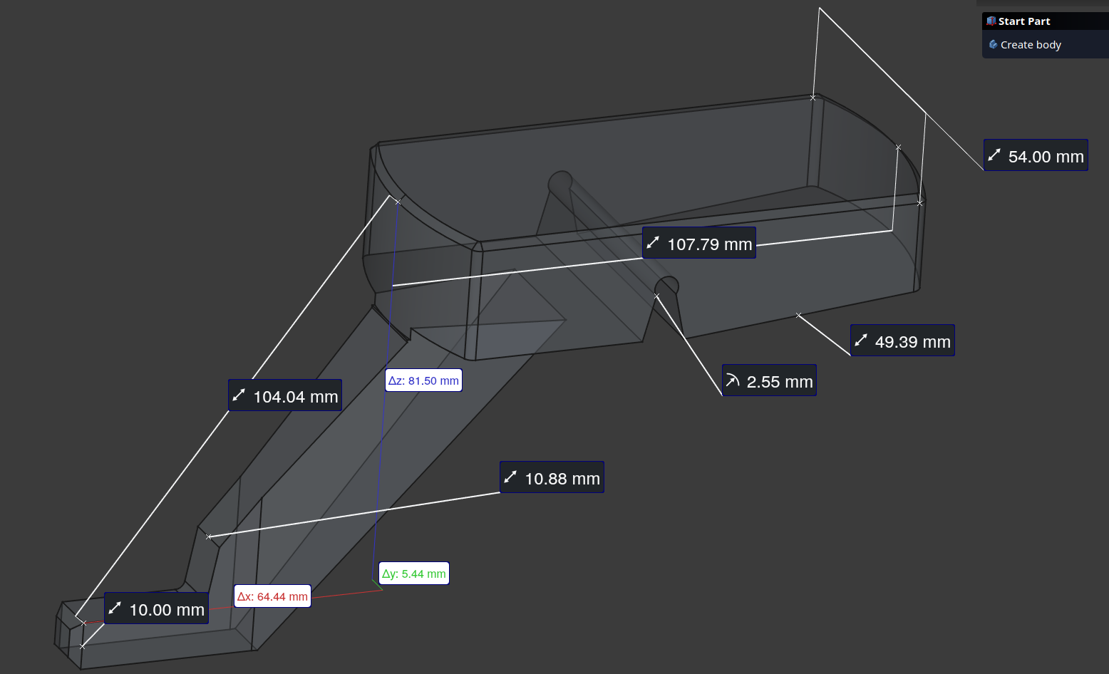 Toilet tank button fix with FreeCAD file