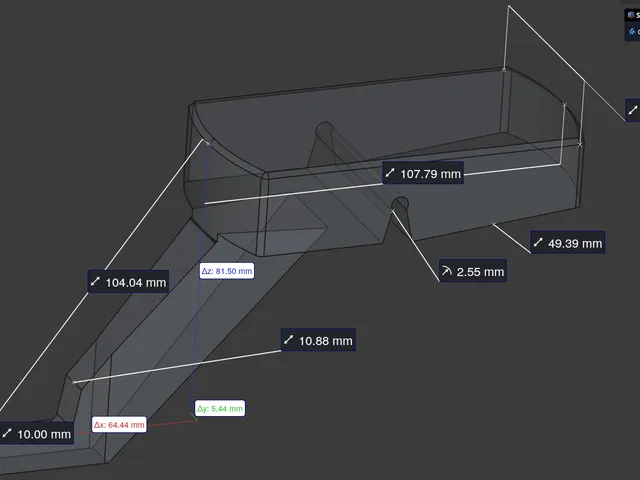 Toilet tank button fix with FreeCAD file