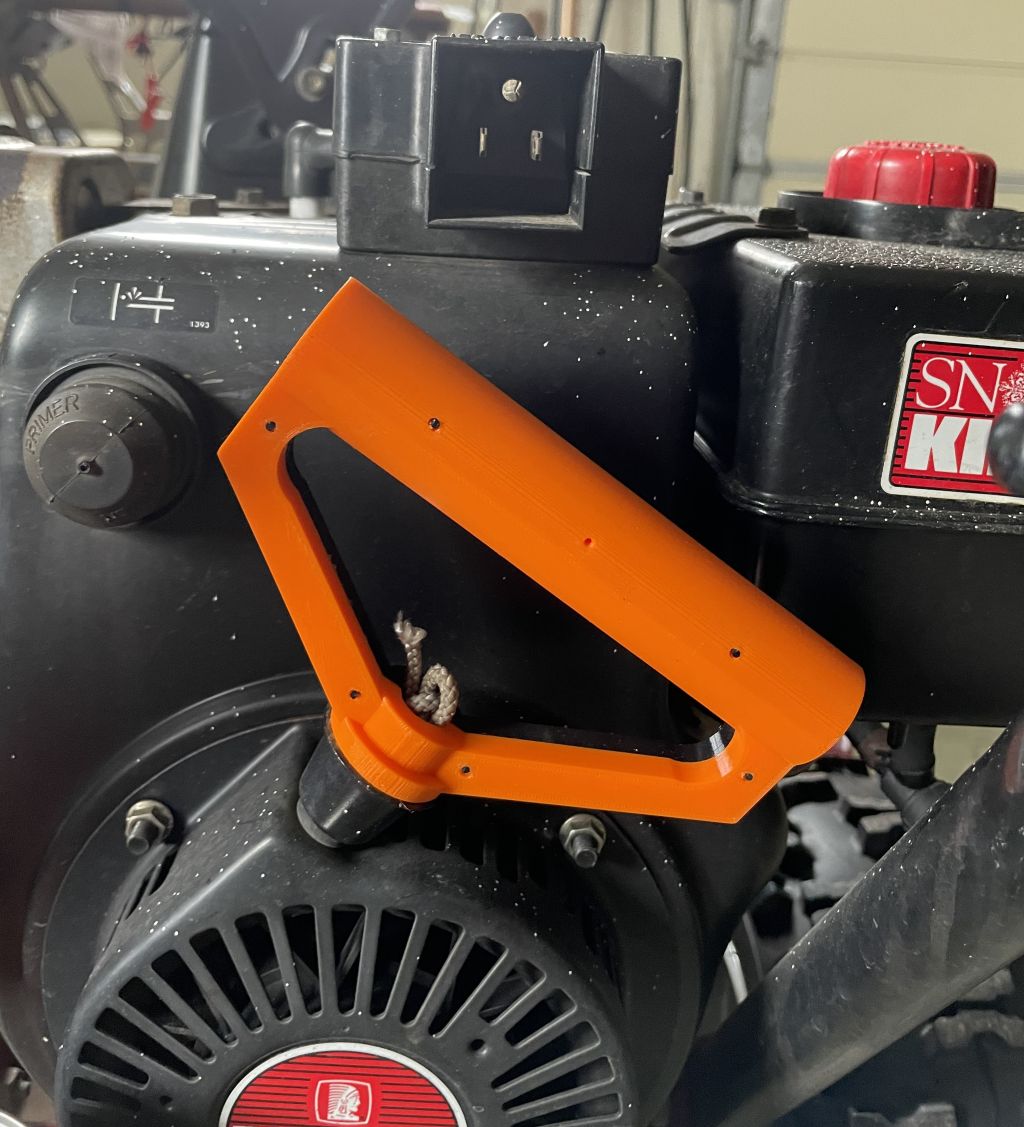 Snowblower Pull Handle Replacement