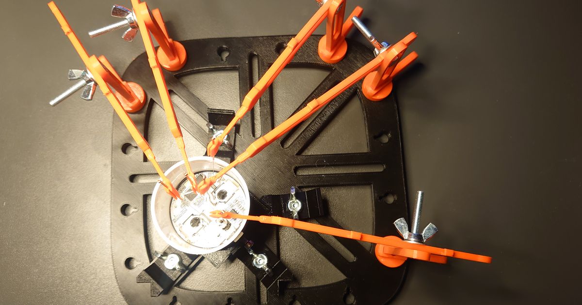 Electrical plug holder for PCB workstation by orthodes Download free