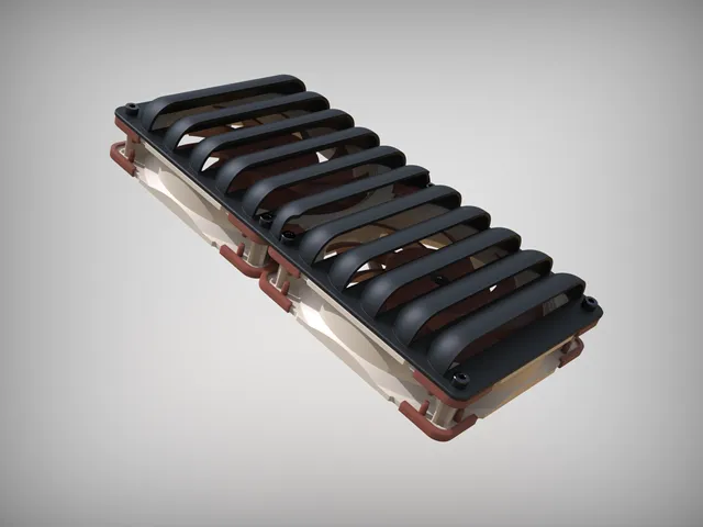 240mm Louvre Fan Grill