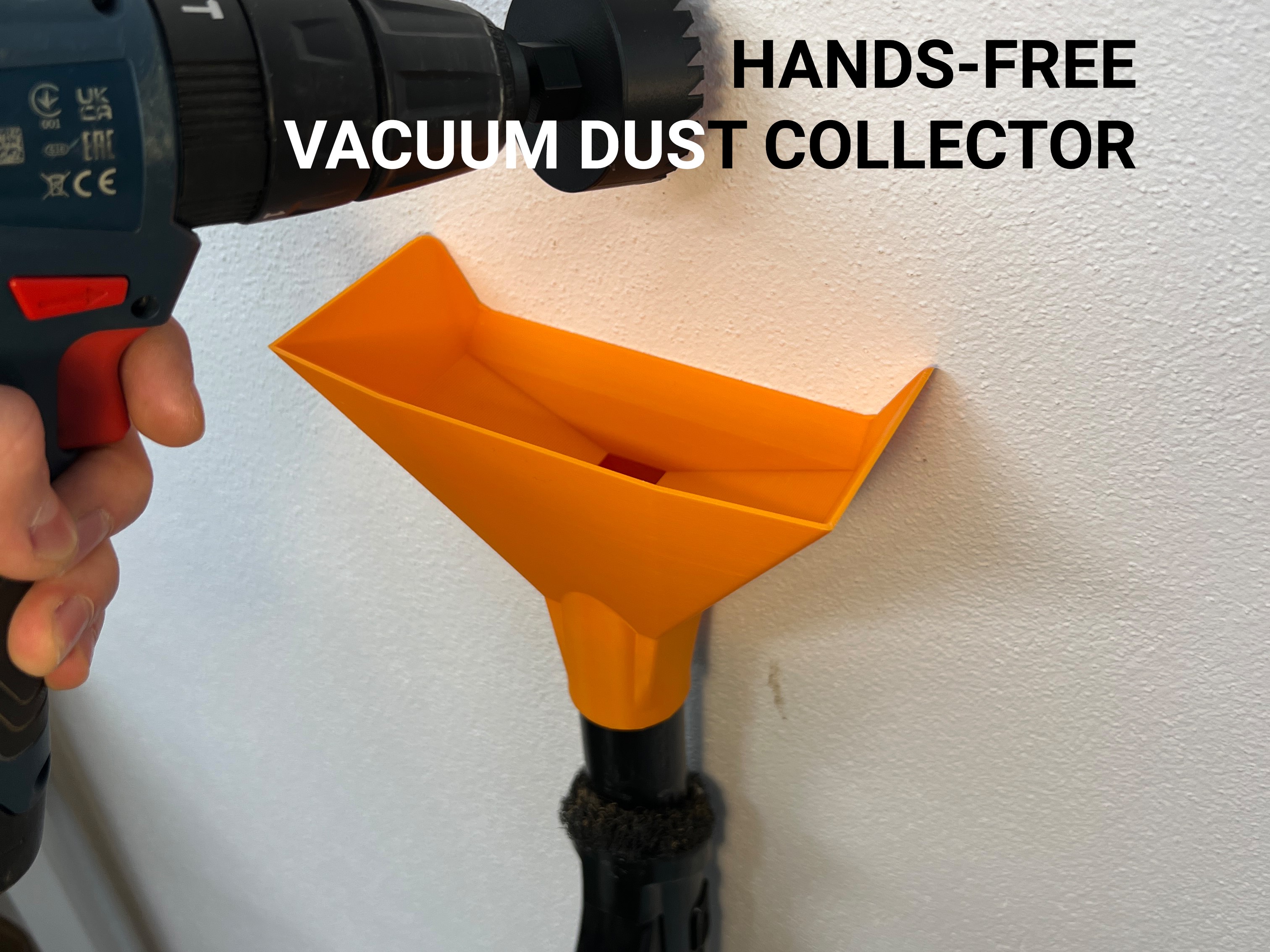 Hands-Free Vacuum Dust Collector
