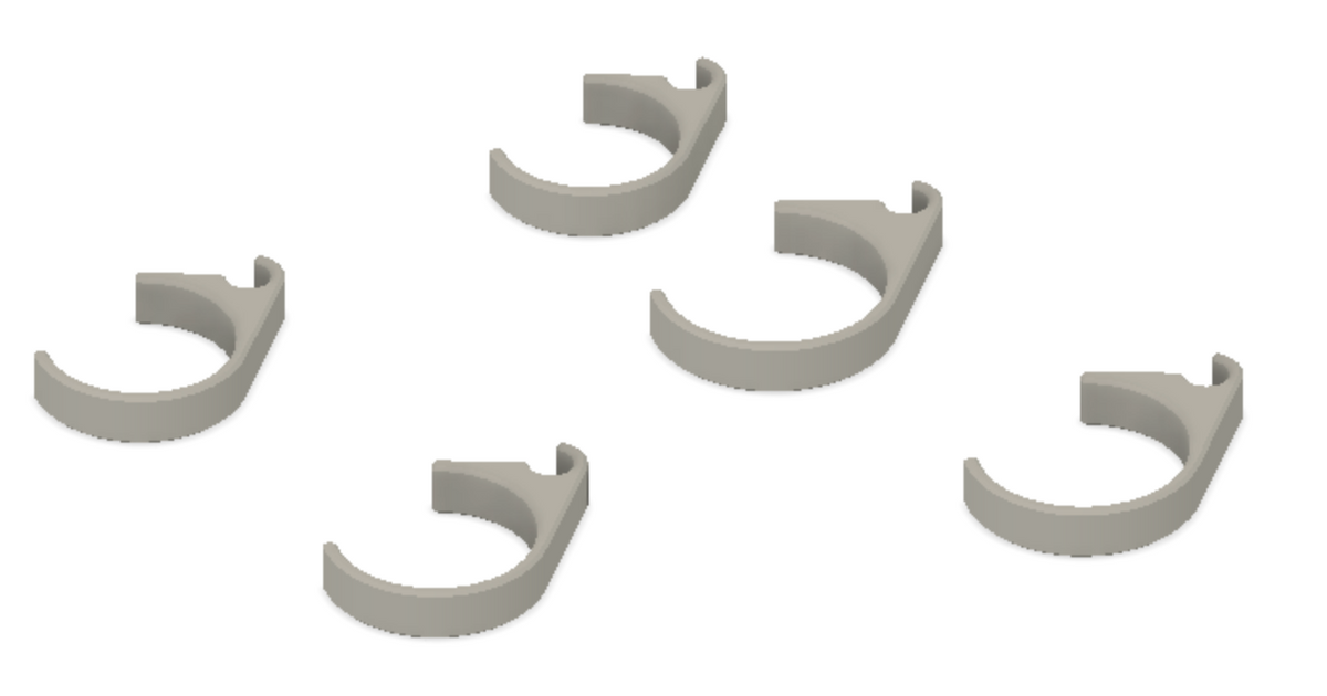 Extractor Hose Cable Clips power tool by C.Owen.Designs Download free